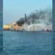 Murió un trabajador por incendio en plataforma de Pemex en Campeche